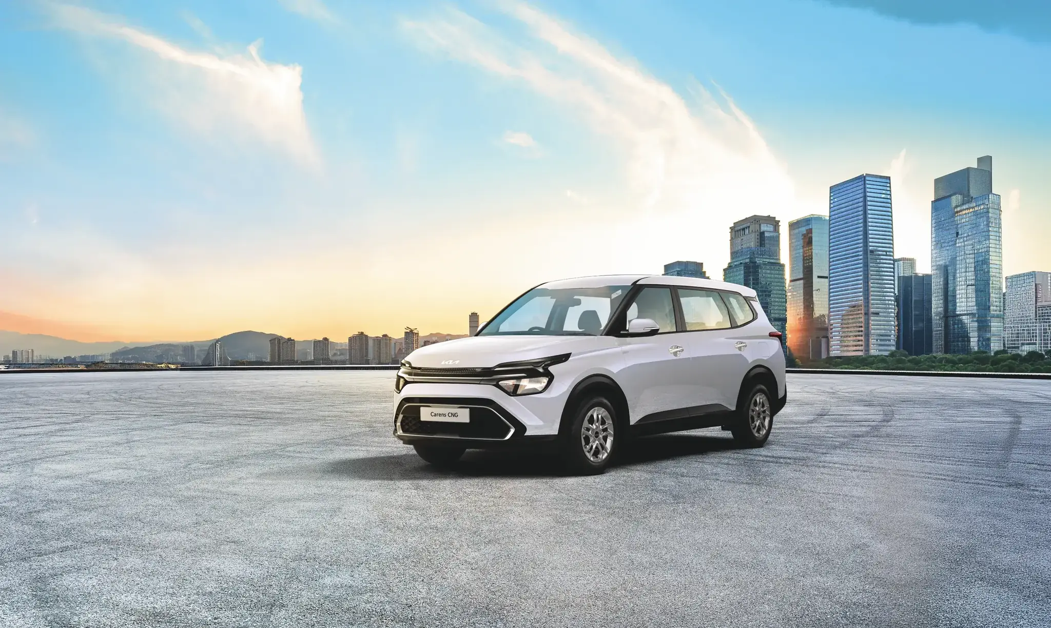 The Kia Carens CNG