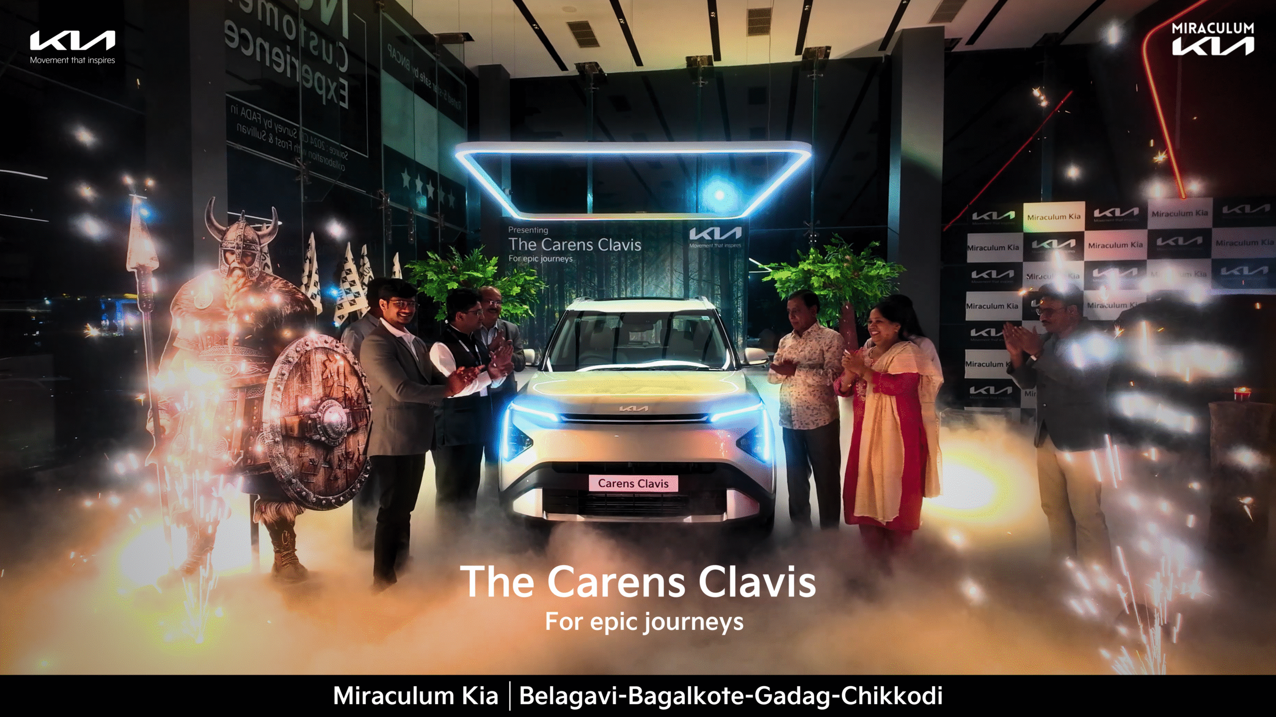 The Carens Clavis Launch – Miraculum Kia